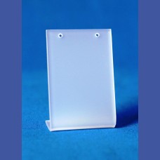 PENDIENTE expositor rectangular 1 par presion<br>Medidas: 50  x  70 mm<br>